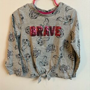4/30$ Nickelodeon Paw patrol « brave » longsleeve 4 years old